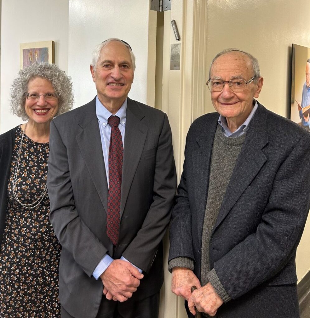 Photo: Chancellor Schwartz, Stephen Freed and Chancellor Emeritus Schorsch